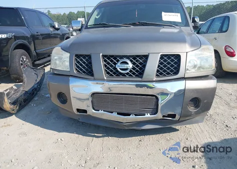 2007 Nissan Armada Se из США, поврежденный, VIN 5N1BA08A47N712913